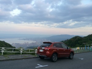 「比叡山ドライブウエイ」も応援してくれたけれど、洗車もしたけれど…。
